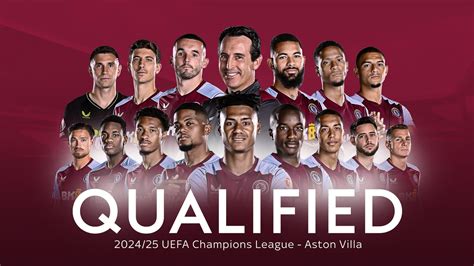 Aston Villa qualify for Champions League for first time .